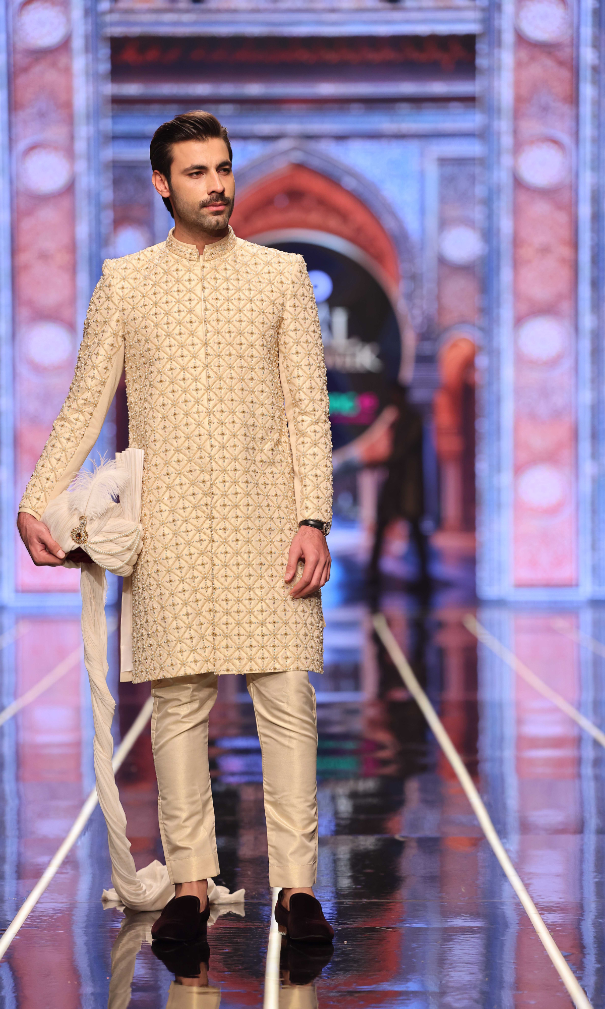 MC 613 Hand Work Sherwani For Wedding