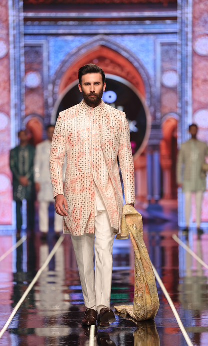 MC 614 Royal Opal Sherwani