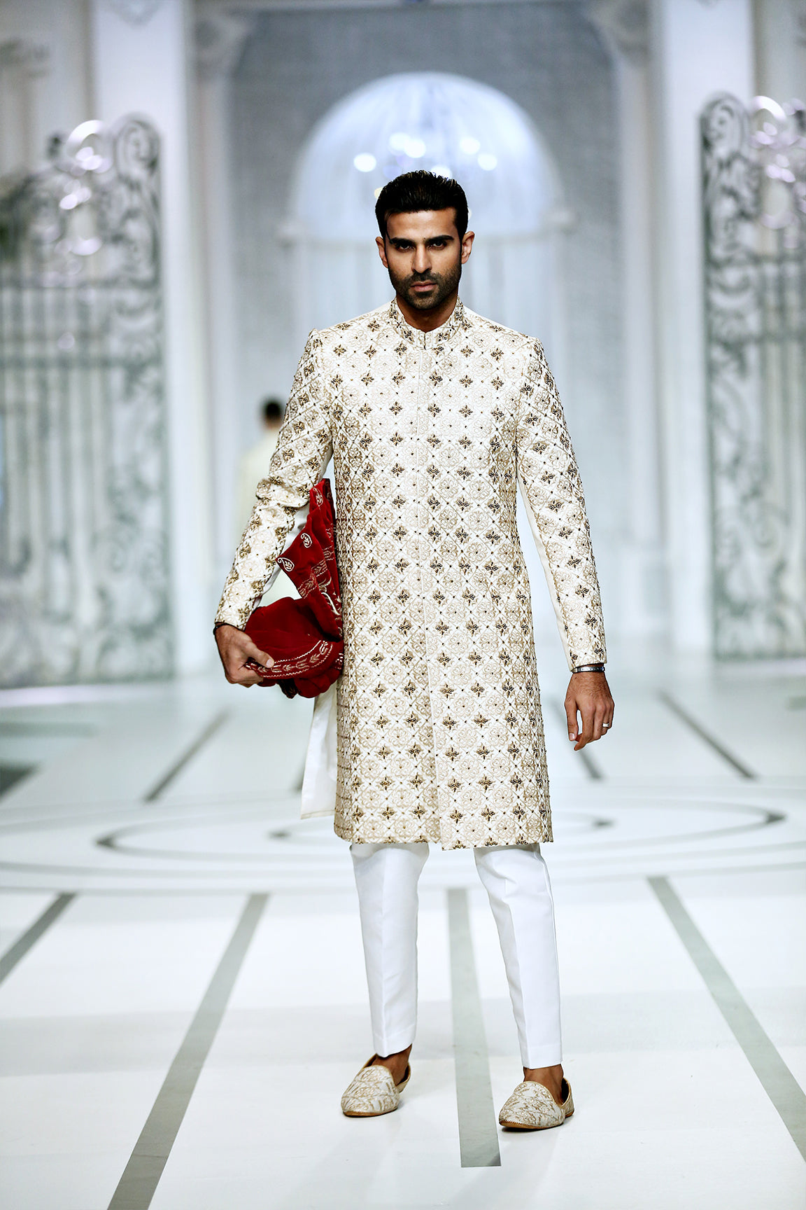 MC 600 Men's Sherwani Wedding - Mashal Couture