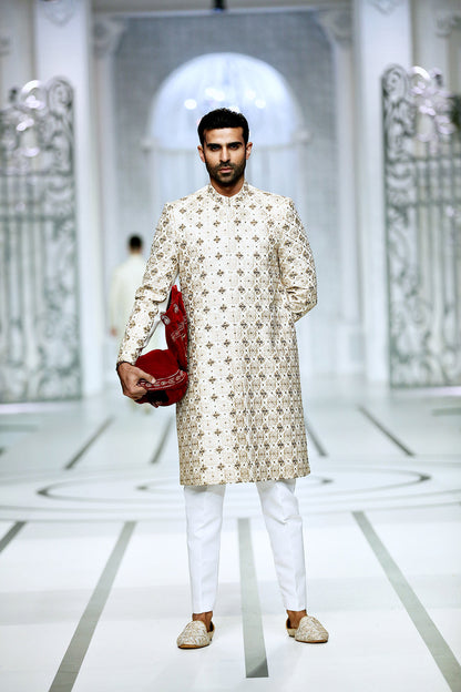 MC 600 Men's Sherwani Wedding - Mashal Couture