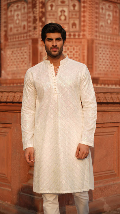 Embroidery Kurta Pajama For Men