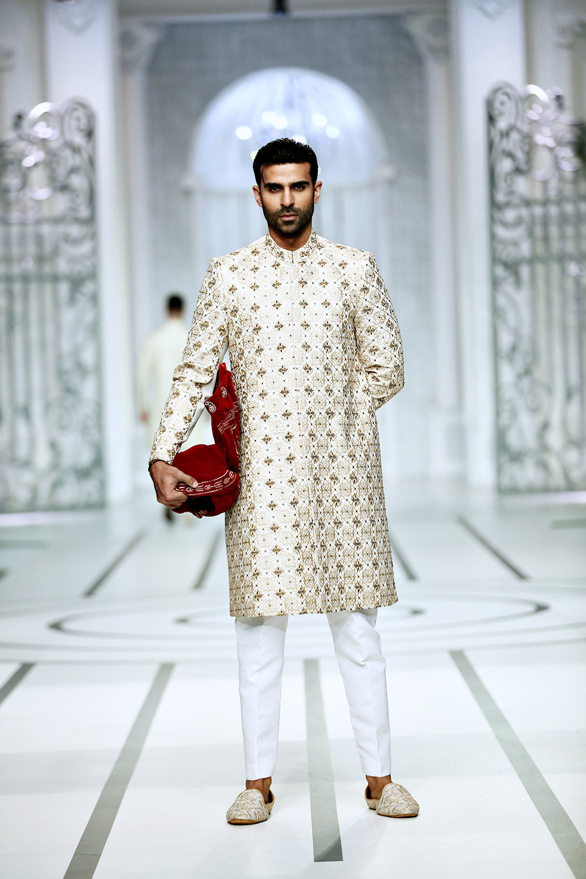 MC 600 Men's Sherwani Wedding - Mashal Couture