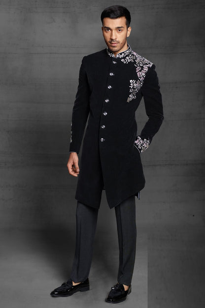 Black Sherwani