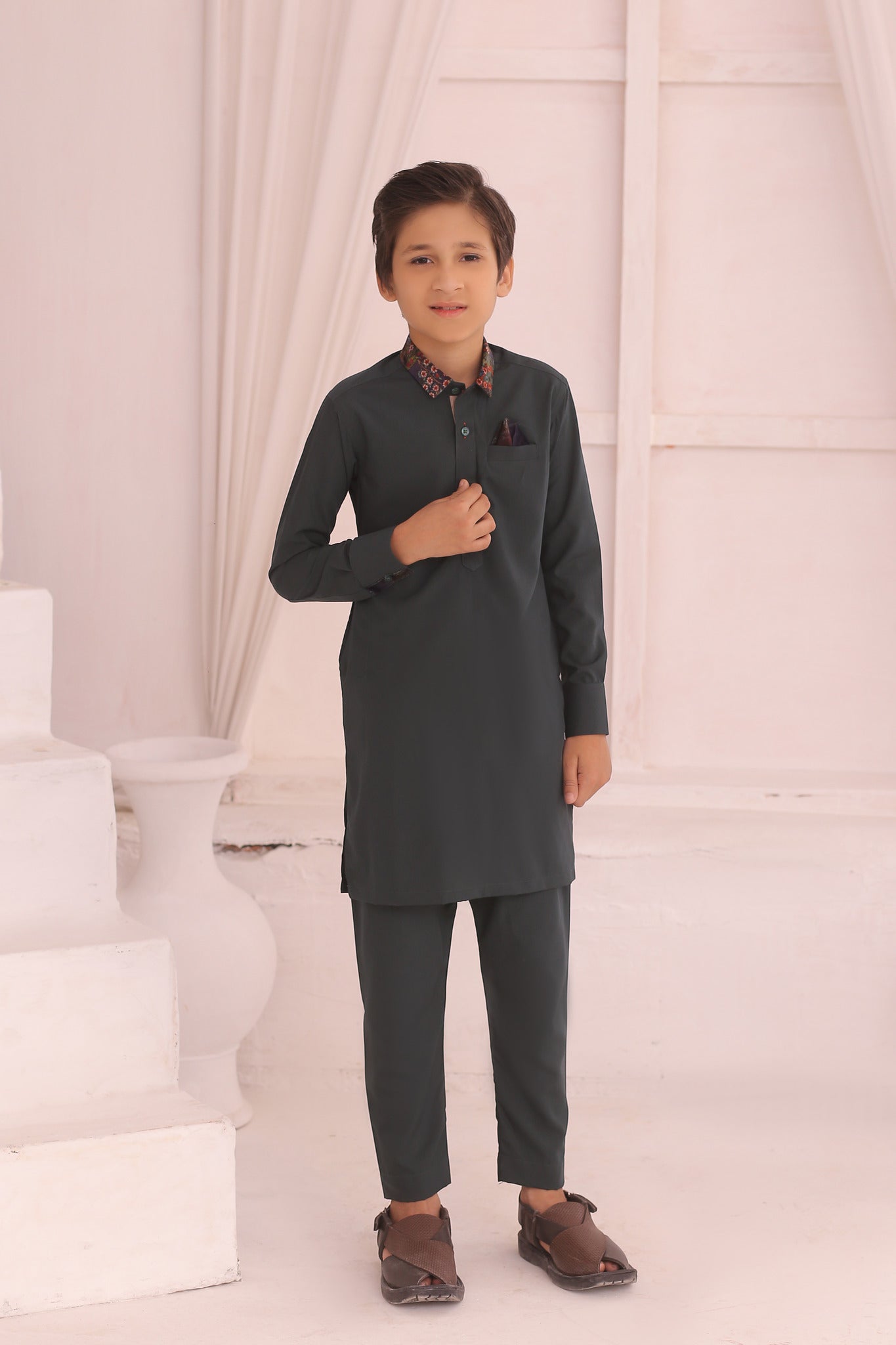 FS 11 Father And Son Kurta Pajama - Mashal Couture