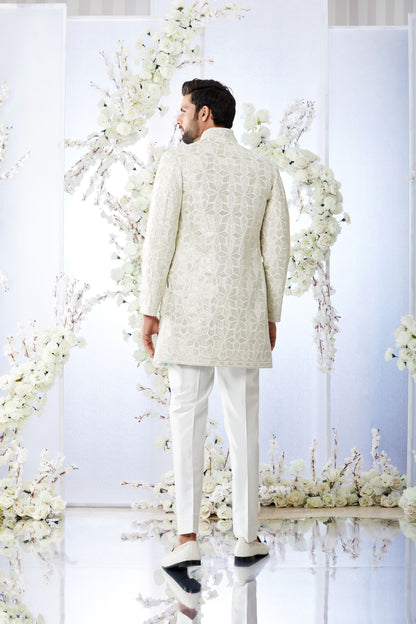 MC 539 Sherwani Dress For Groom - Mashal Couture