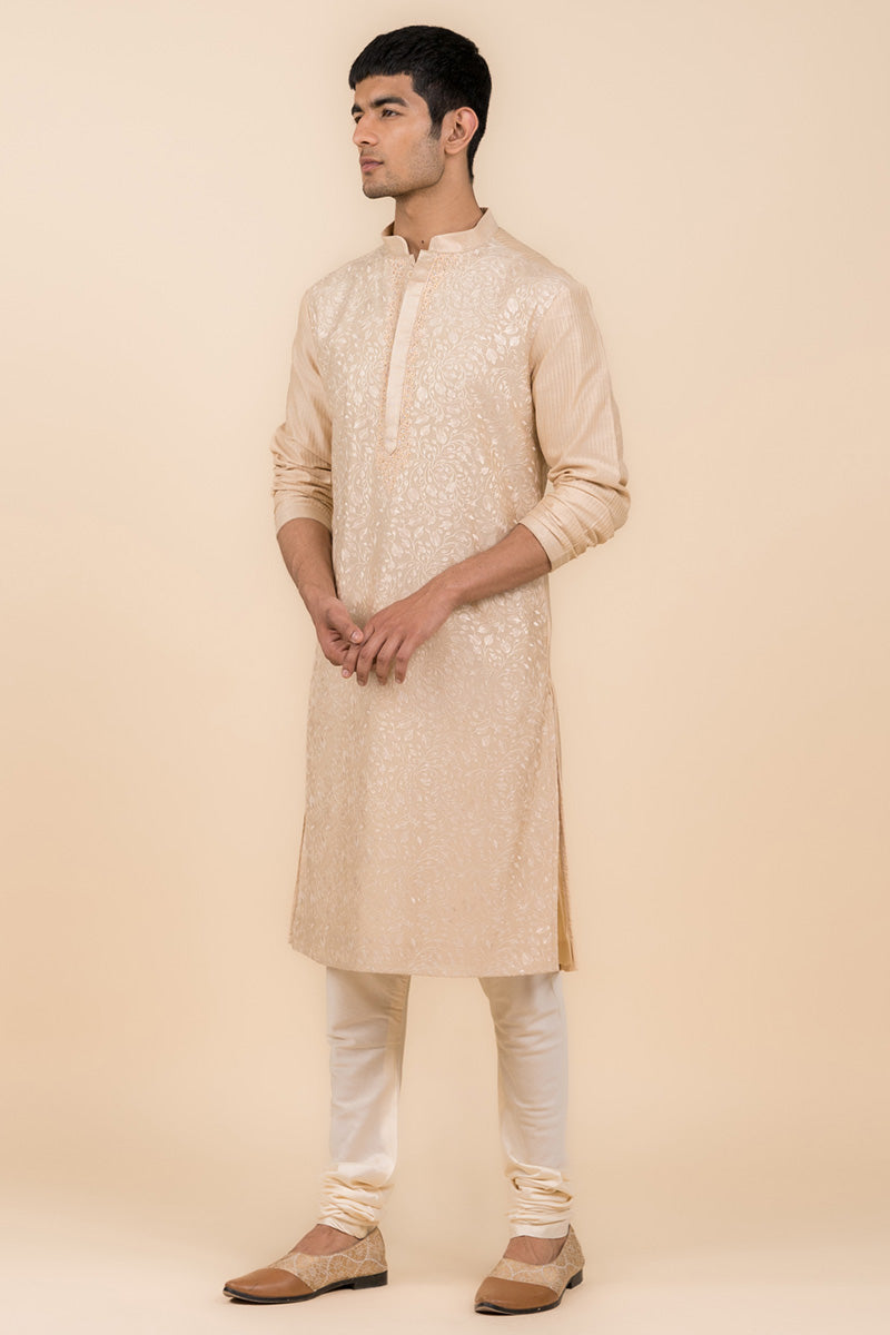 Cream color kurta online pajama