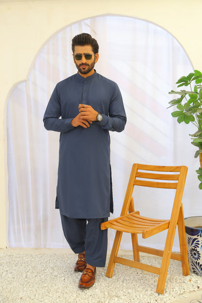 Blue Shalwar Kameez