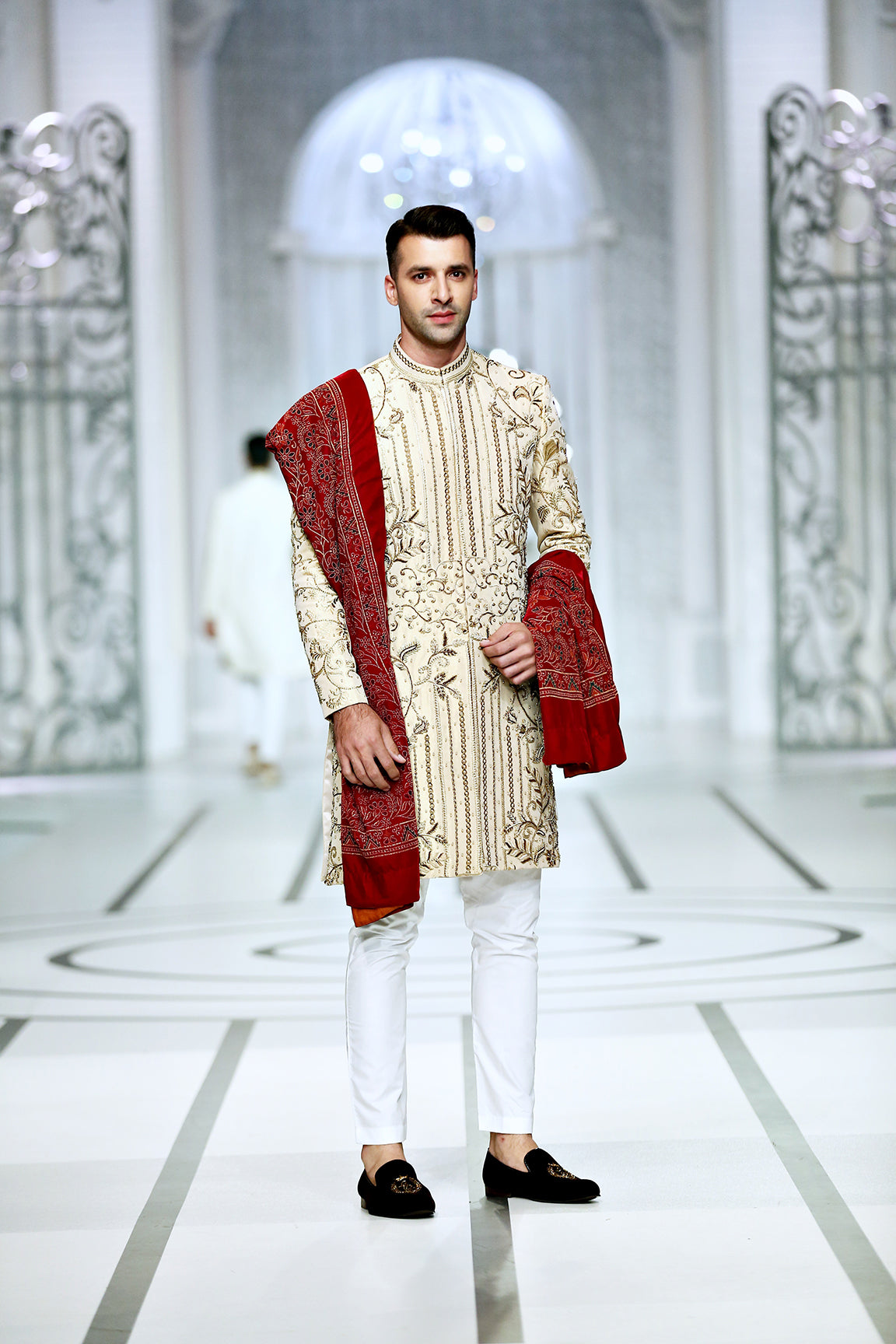 MC 601 Sherwani For Men For Wedding - Mashal Couture