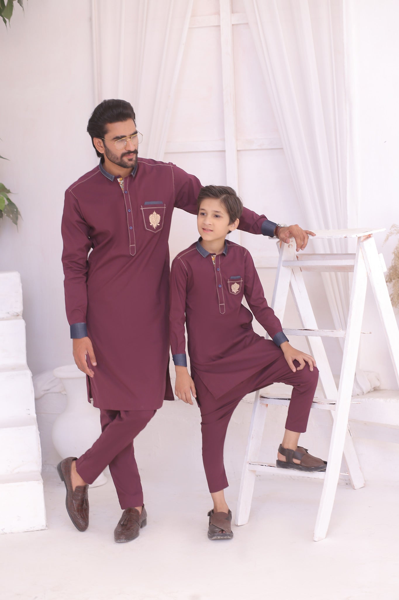 FS 16 Father Son Kurta Pajama - Mashal Couture