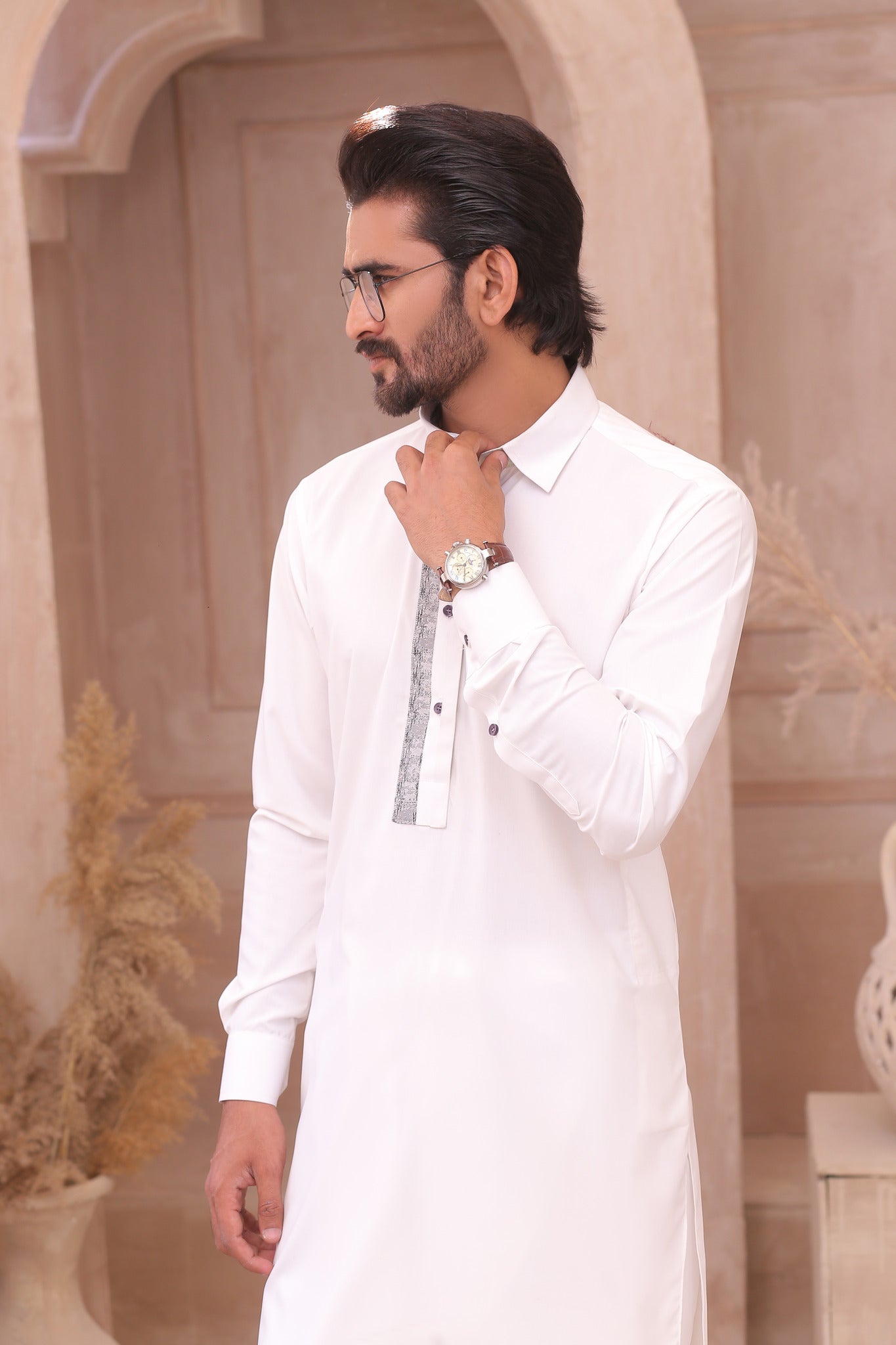 MC KP 13 Shalwar Kameez Mens - Mashal Couture