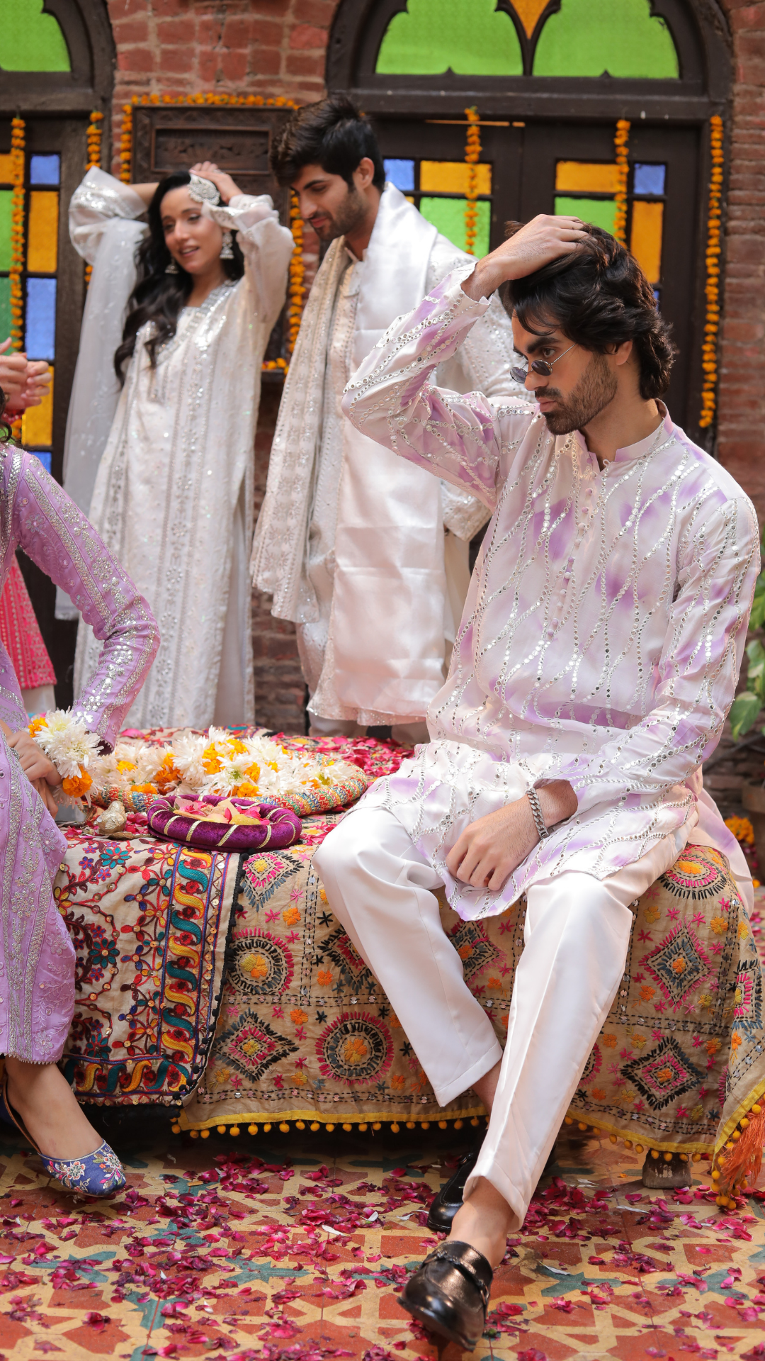 Zaib-e-Mardangi Embroidery Kurta For Men