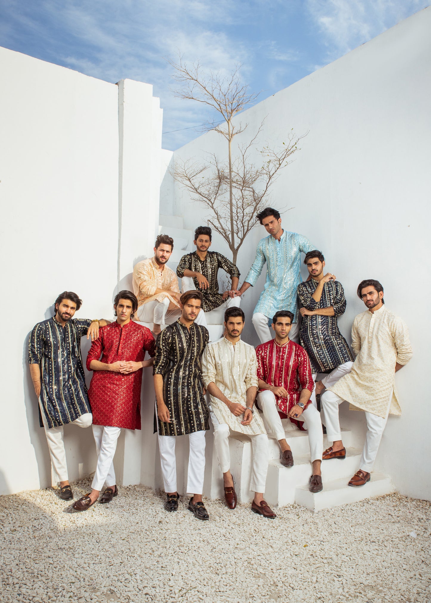 MC 18 Mirror Work Kurta