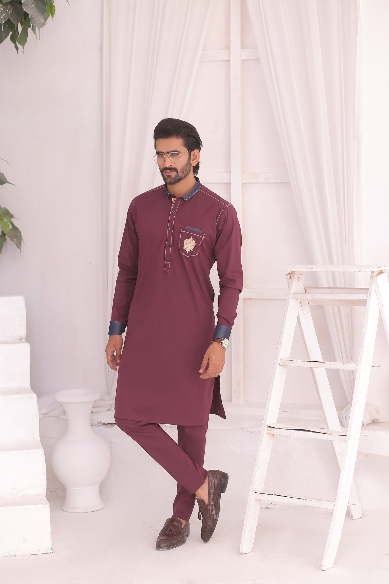 MC 16 Kurta Pajama - Mashal Couture