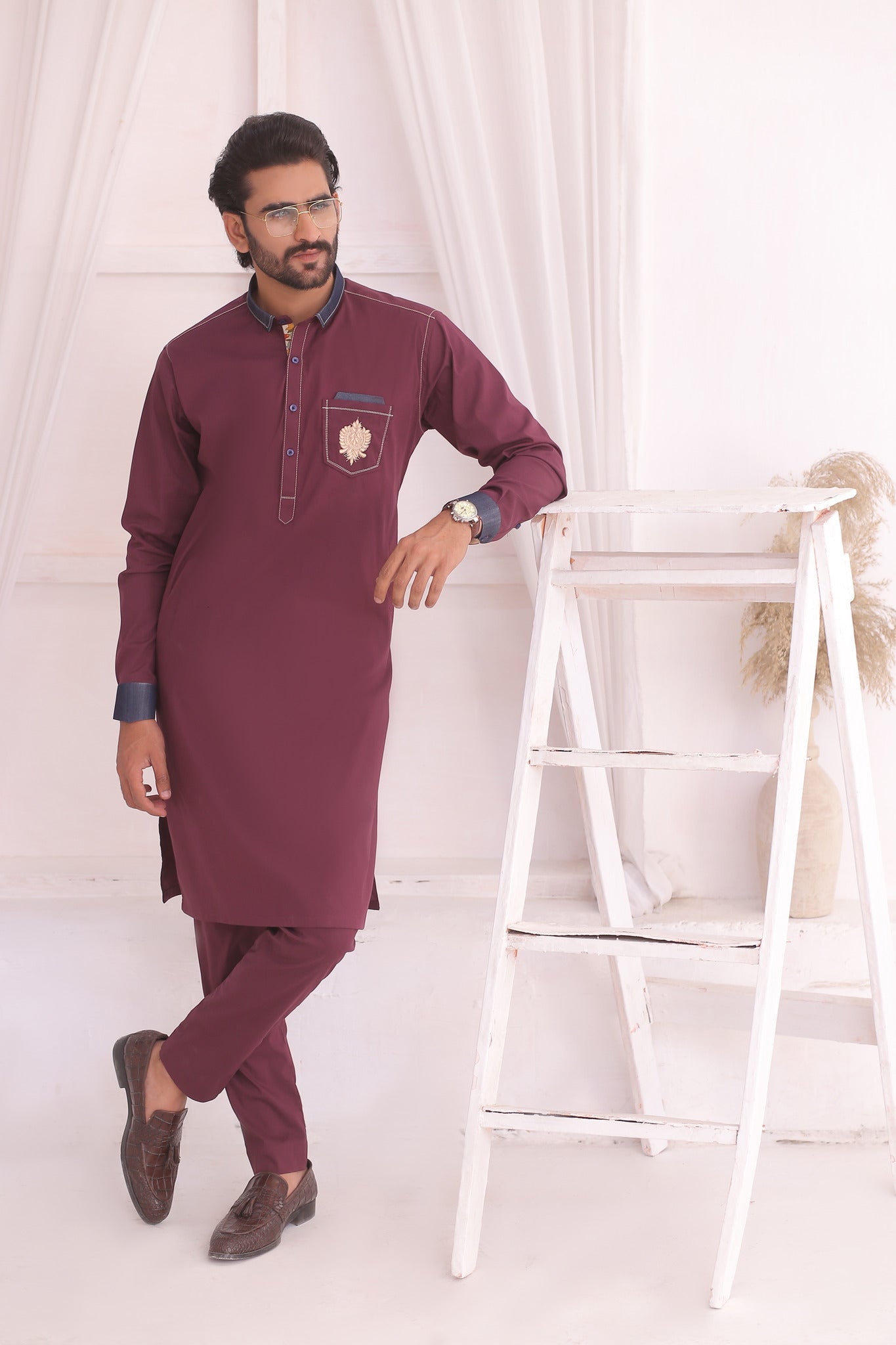 MC 16 Kurta Pajama - Mashal Couture