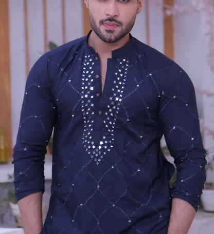 embroidered kurta for men