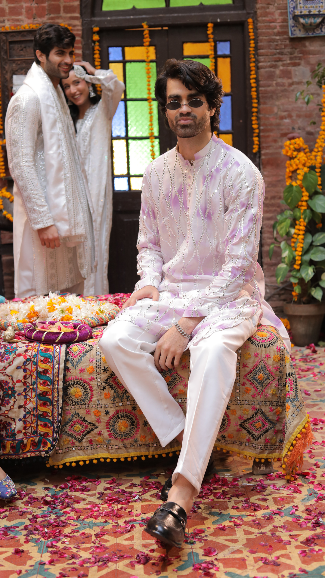 Zaib-e-Mardangi Embroidery Kurta For Men