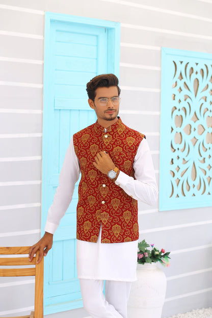 mehndi waistcoat