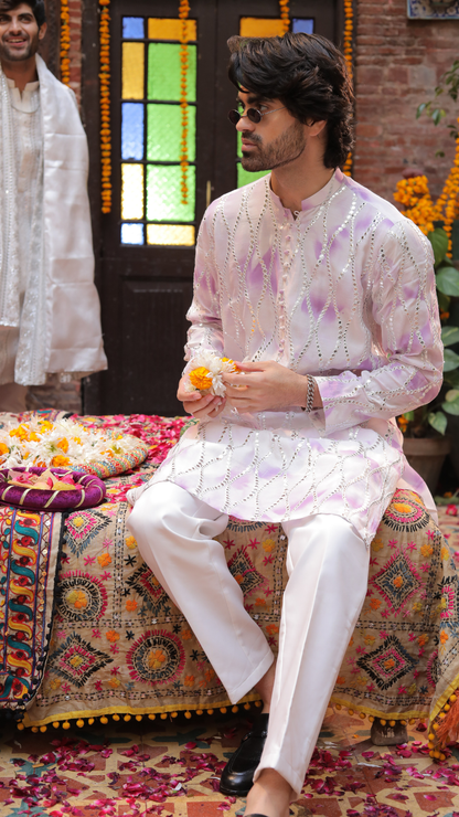 Zaib-e-Mardangi Embroidery Kurta For Men