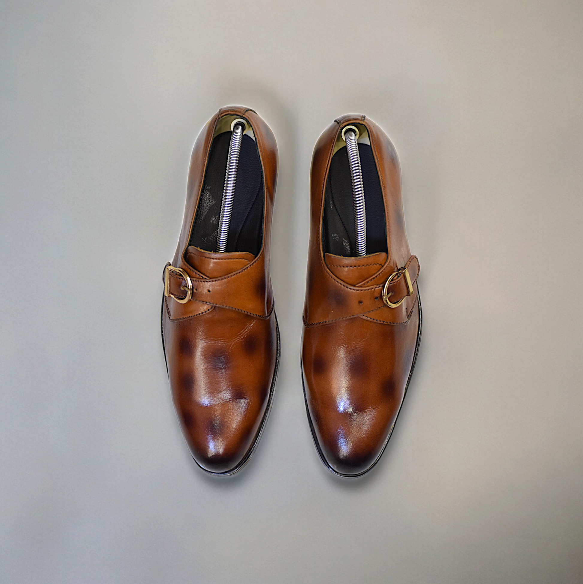 MC 60 Monk Single Strap Shoes - Mashal Couture