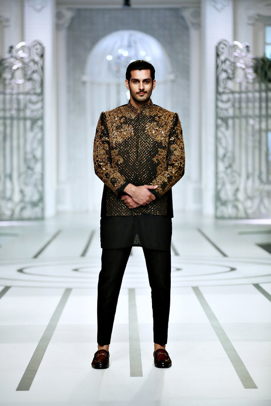 cutdana work prince coat From Pakistan