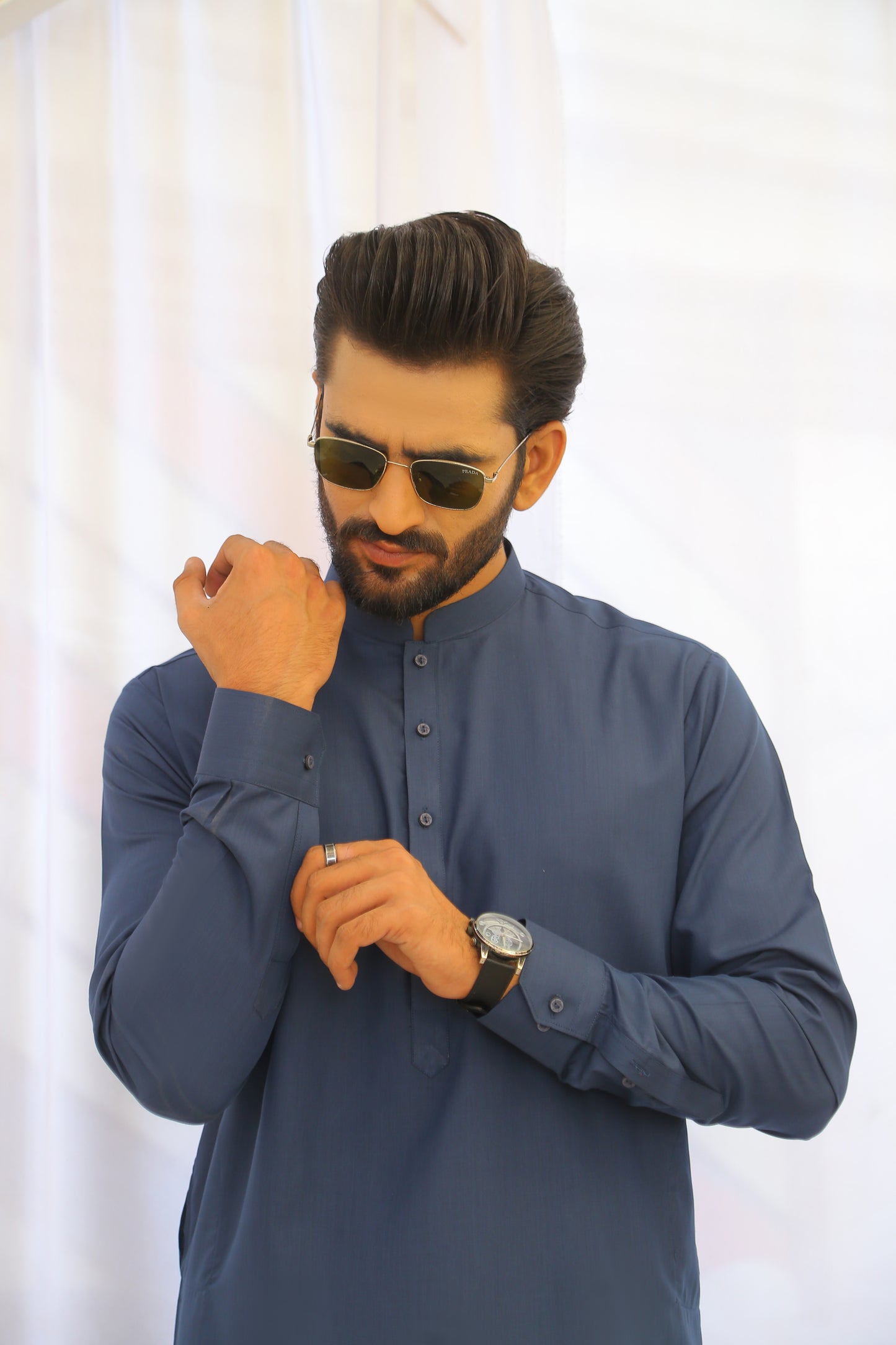 Blue Shalwar Kameez