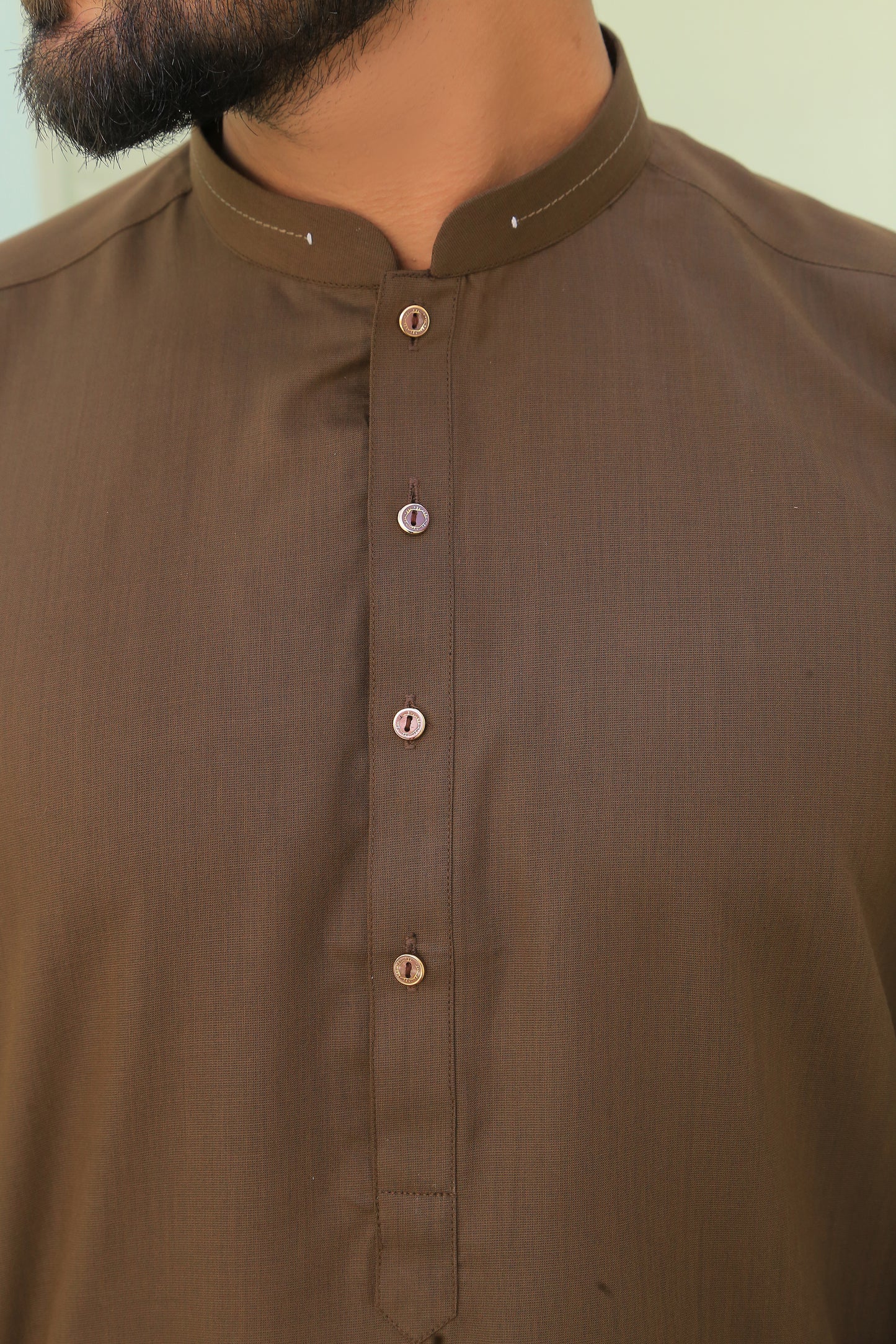 Brown Shalwar Kameez