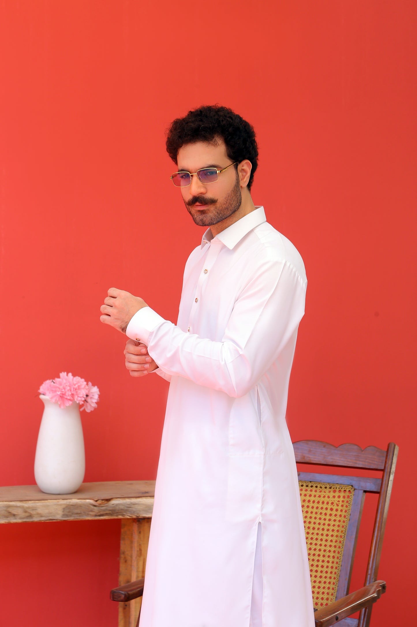 White Shalwar Kameez