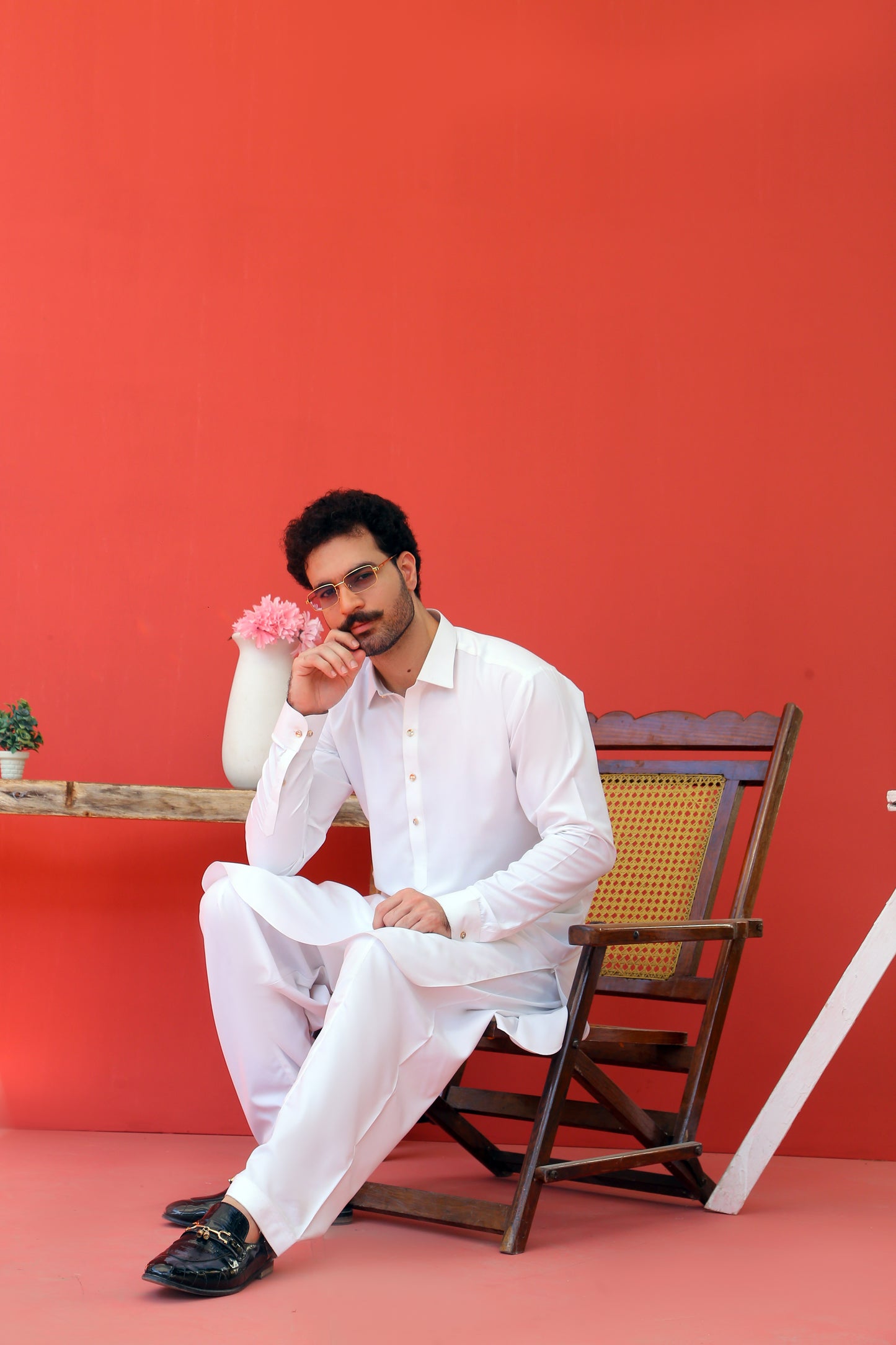 White Shalwar Kameez