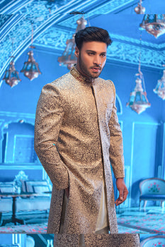 Sherwani for men | Designer Sherwani for Wedding | Indian top and Pakistani Sherwani for groom | Embroidered Sherwani |