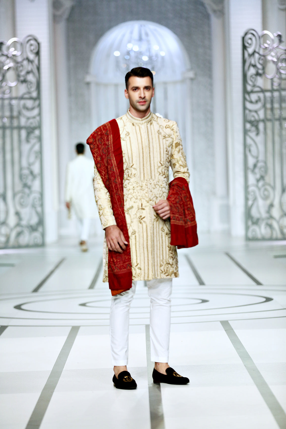 MC 601 Sherwani For Men For Wedding - Mashal Couture